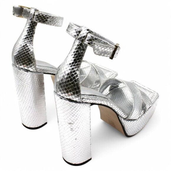 Good American Womens Ankle Strap Open Toe Platform Sandals - Picture 7 of 8